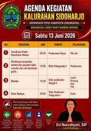 Agenda Tanggal 13 Juni 2026